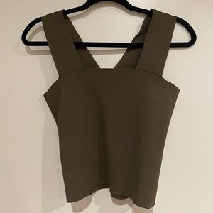 A.L.C. Green Bandage “Lia” Tank Top